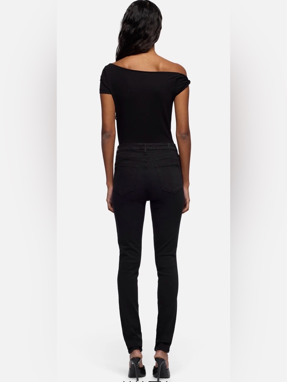 JEN 7 by 7 For All Mankind. Slim Straight Jeans Waist 14” Rise 9.5” Inseam 31” - Picture 4 of 10